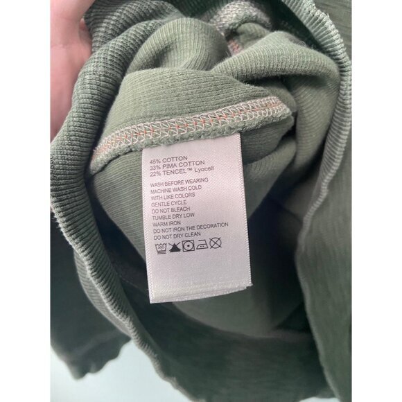 Tommy Bahama‎ Women's Plus Size Olive Green 1/4 pullover Zip Sweater Size 1x - Picture 6 of 8